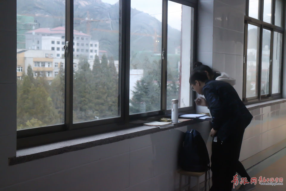当考研遇上国庆假期 青岛高校学生太拼了